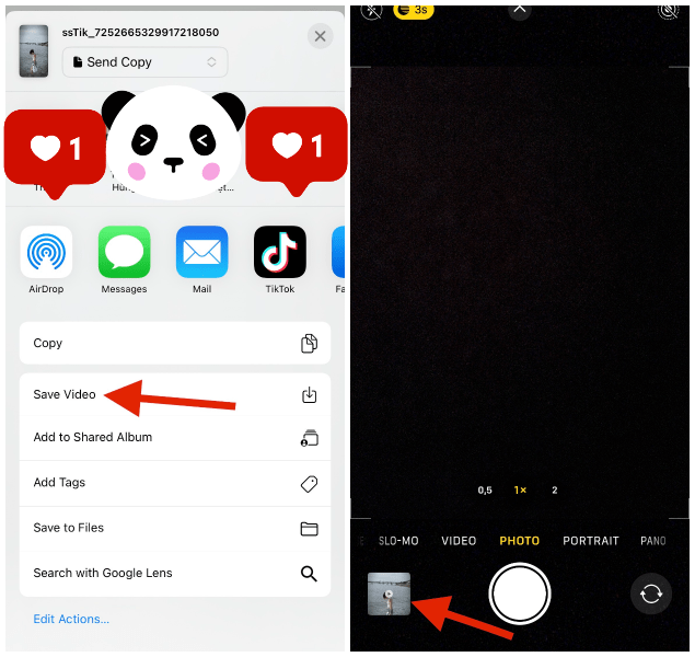 howto download video tiktok iphone